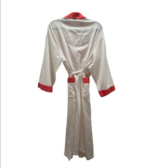 Delicates Waffle Knit Wrap Robe Sz L - Picture 4 of 7